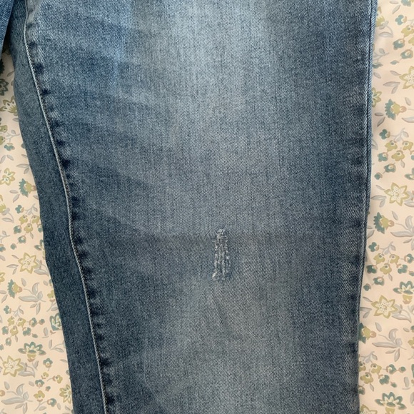 Liverpool Los Angeles Liv Non Skinny Skinny Distressed Cropped Jeans 10/30 - Picture 7 of 11